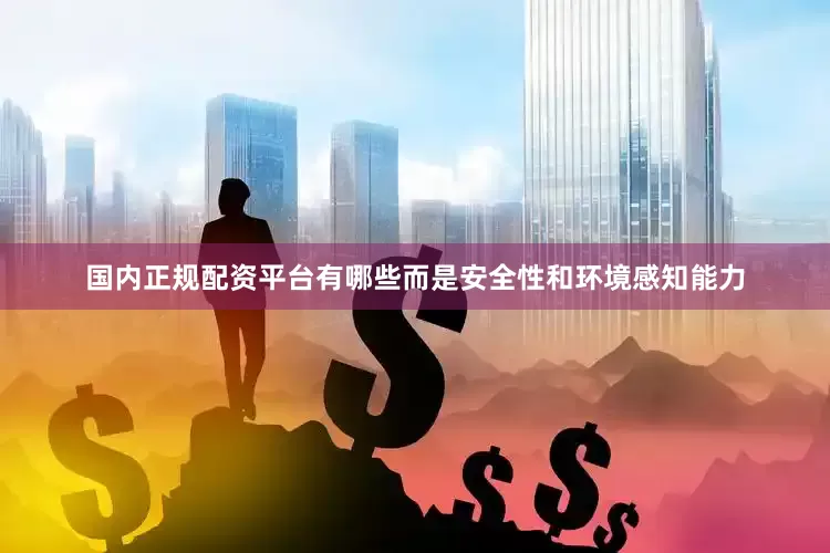 国内正规配资平台有哪些而是安全性和环境感知能力